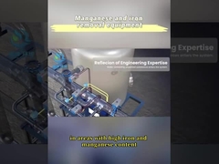 Équipement d'élimination du fer et du manganèse